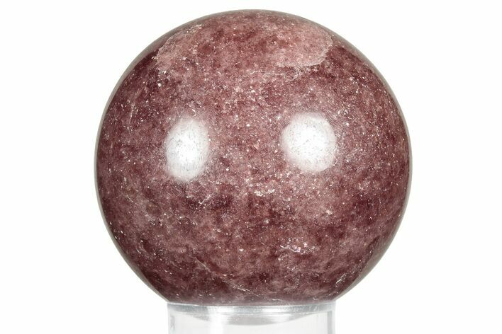 Polished Strawberry Quartz Sphere - Brazil #359854